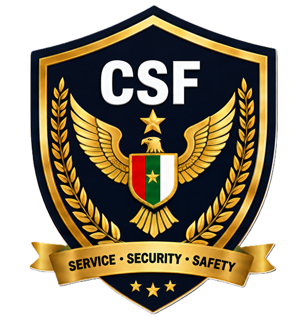 CITY SECURITY FORCE (CSF) Logo